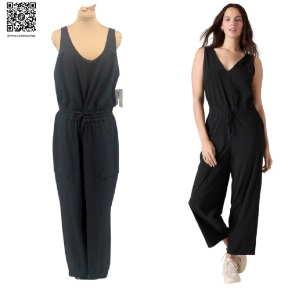 Athleta (Large - NWT) Unbound Black Jumpsuit